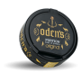 Odens Original Portion Snus with classic tobacco flavor and bergamot, 9 mg/g nicotine, traditional Swedish snus in portion format
