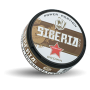 Siberia Brown snus, 43mg nicotine, extra strong moist portions, buy online for intense flavor.

