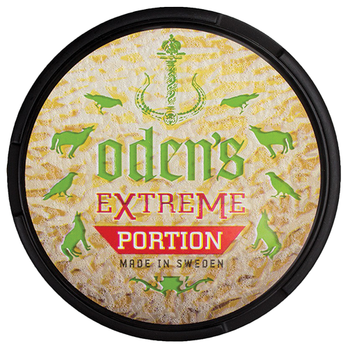 Oden's Extreme Melon Portion moist snus with sweet melon and tobacco flavour by Oden's