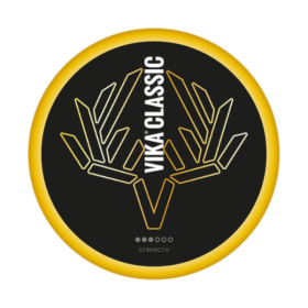 Vika Classic white portion snus, traditional Swedish tobacco taste, mild nicotine 8.5 mg/g
