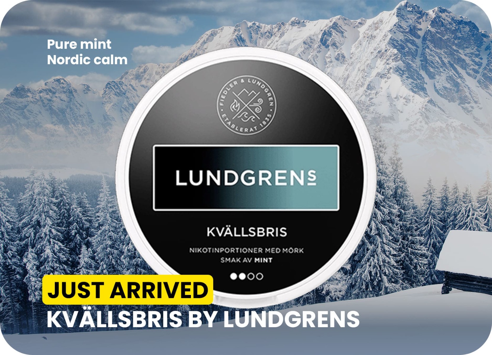 Lundgrens Kvällsbris nicotine pouches